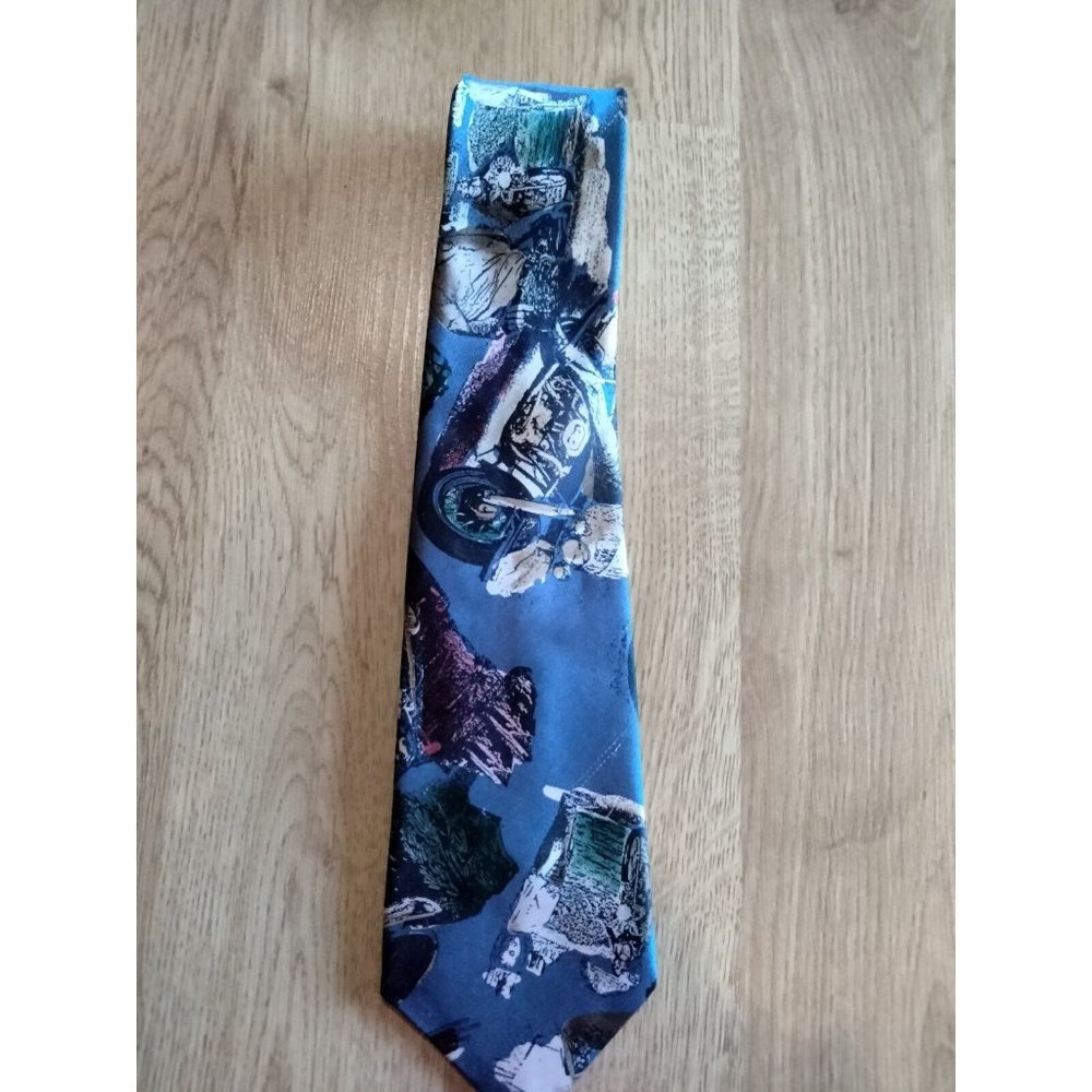 Prince Gino Woven In‎ Italy Motorcycle Tie